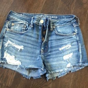 American eagle denim shorts